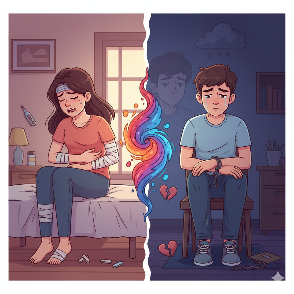 Rasa Sakit Emosional Sama Nyatanya dengan Rasa Sakit Fisik